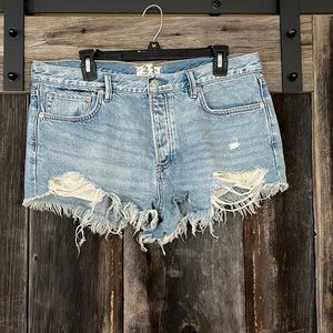 Free people Jean shorts
